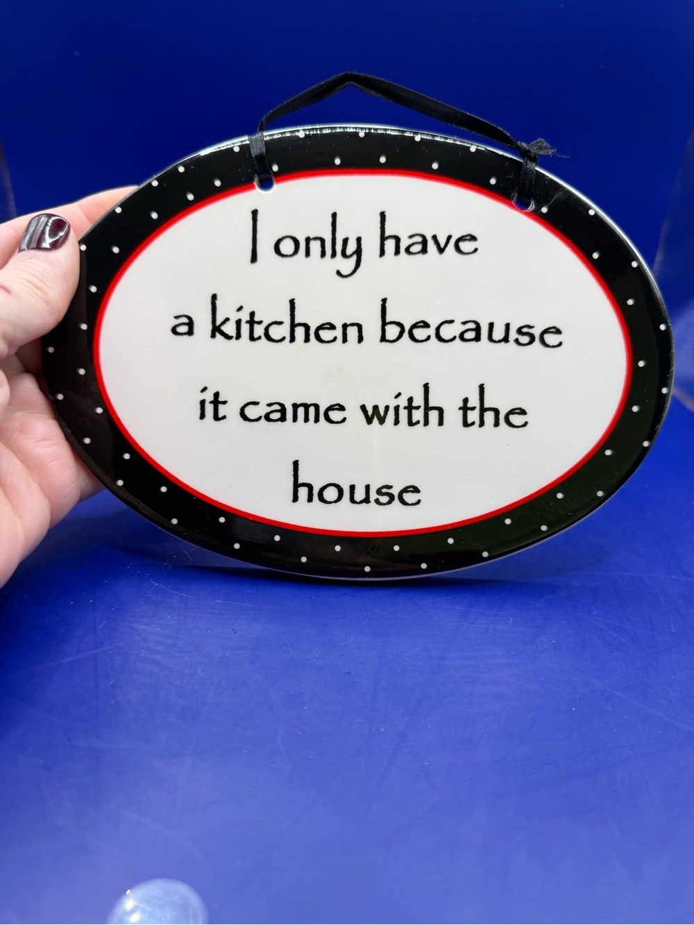Ceramic Kitchen Sign - Picture 2 of 3